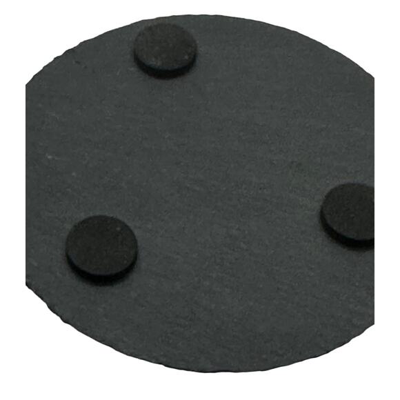 Disc Golf Laser Engraved Slate Coasters BANGIN CHAINS Discgolfer Gift Set Of 2 - Picture 2 of 3